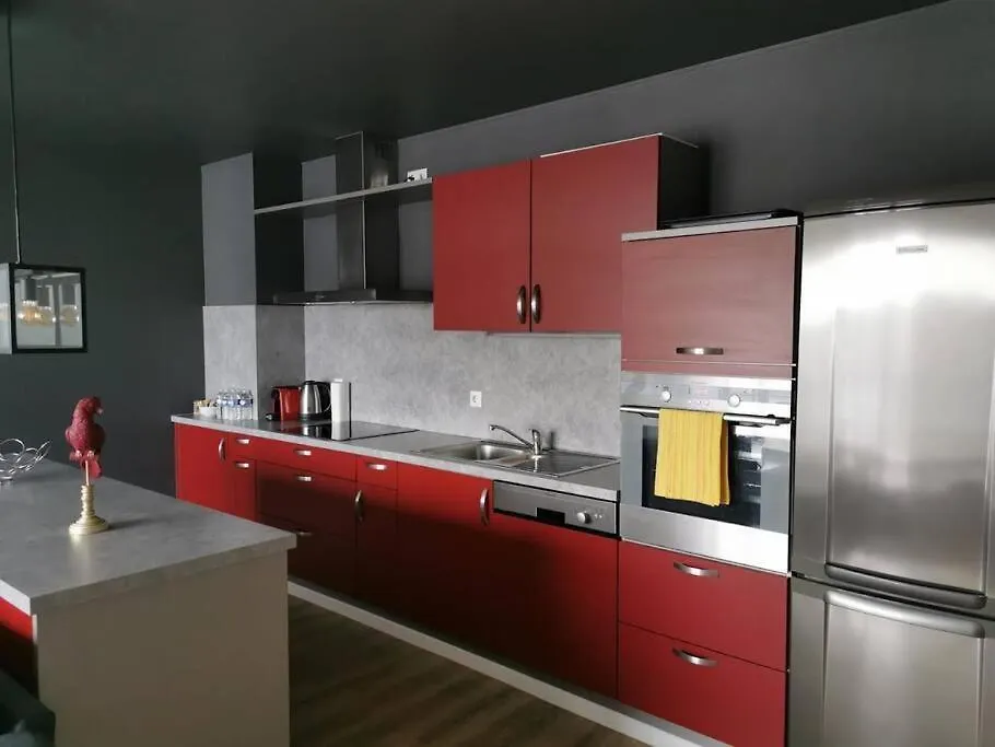 Large 2 Bedrooms Flat With Free Parking & Terrace Luxembourg Apartment
